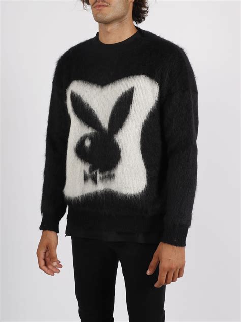 Shop Saint Laurent Playboy Sweater In Mohair 